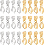 40 Pezzi di Chiusura a Griffe in Acciaio Inossidabile per Creare Gioielli in DIY - Colore Oro e Acciaio Inossidabile
