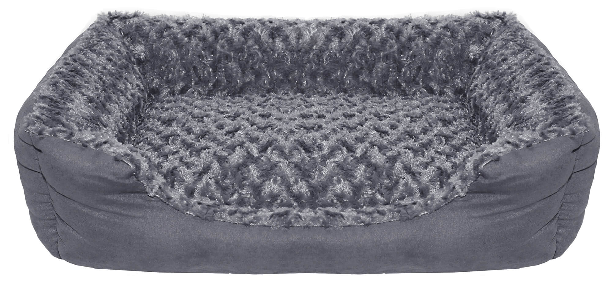 Cuccia per Cani e Gatti 62x50x17 cm in Poliestere Zoe Grigia