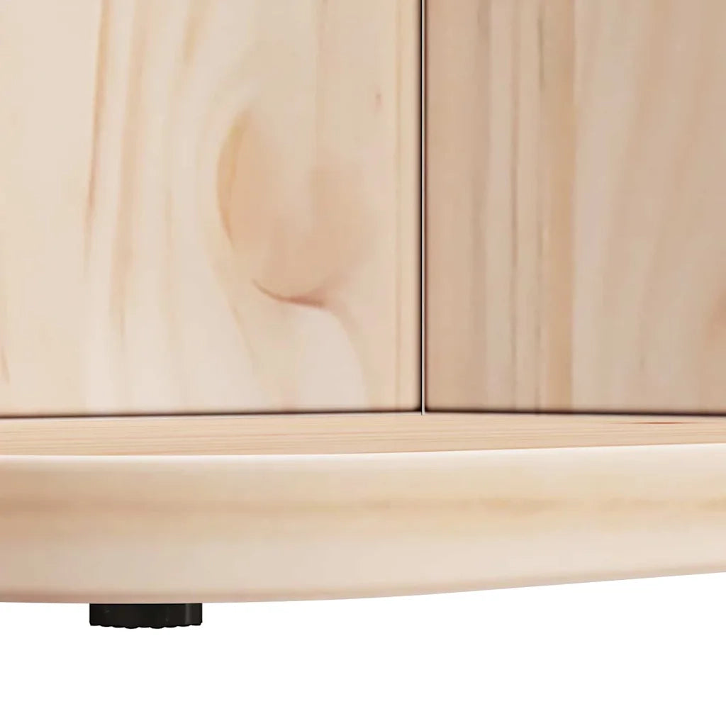 vidaXL Tavolino da salotto Naturale 80 x 39.5 x 33.5 cm