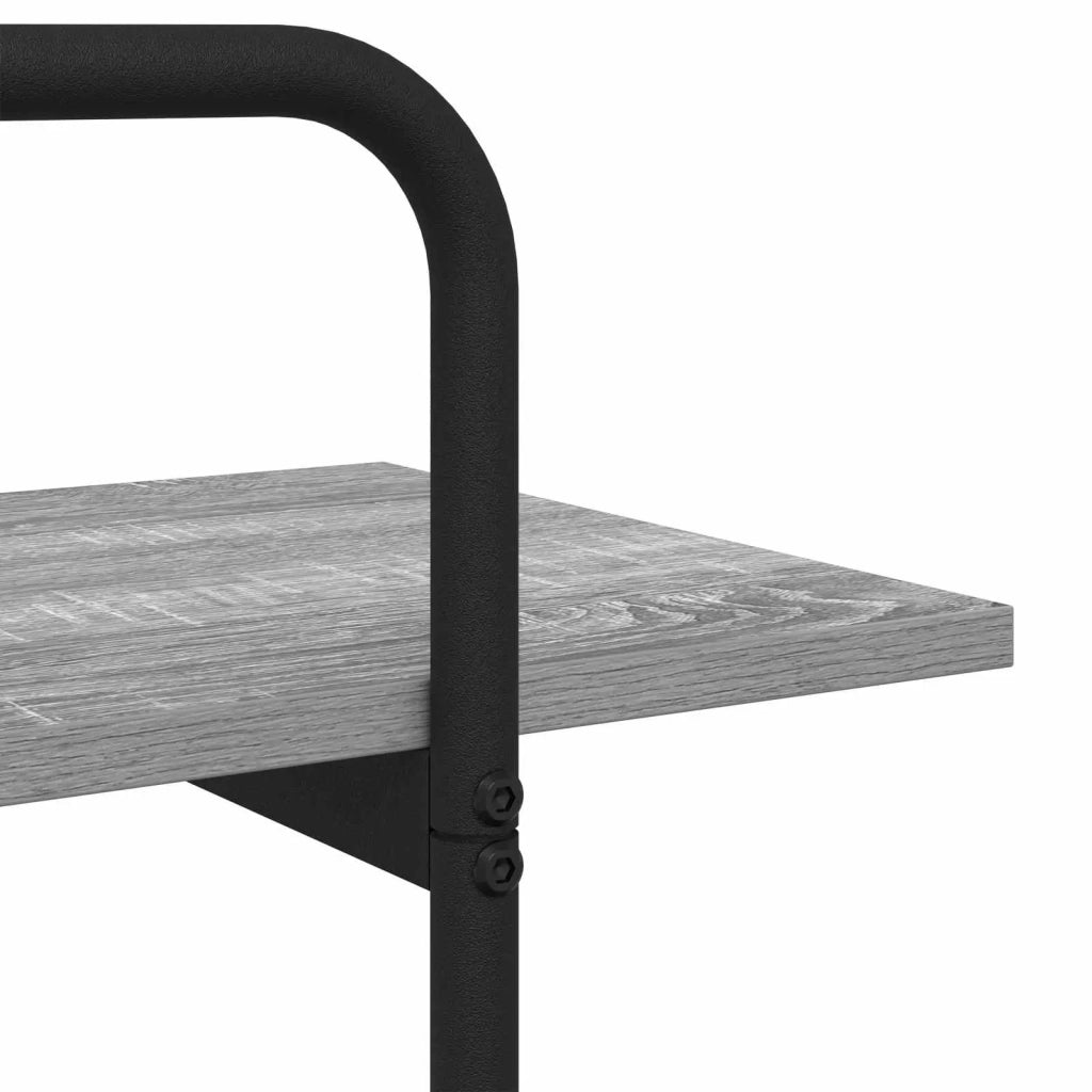 Libreria 5 livelli 60 x 35 x 175,5 cm PB Sonoma grigio 8007831