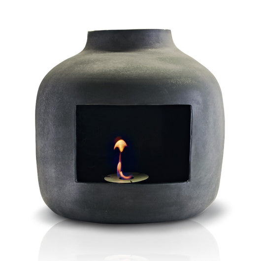 Camino a Bioetanolo da Parete in Ceramica 50x60 cm Ferazzoli Apple Canna di Fucile