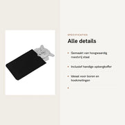 Set di misurazioni per la precisione - Metronorma digitale - Livello di precisione - Gradiometro - Trapano livellatore - 3 pezzi - Contenitore portatile