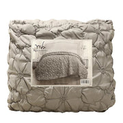TRAPUNTA MATRIMONIALE 260X260 CM COLORE GRIGIO