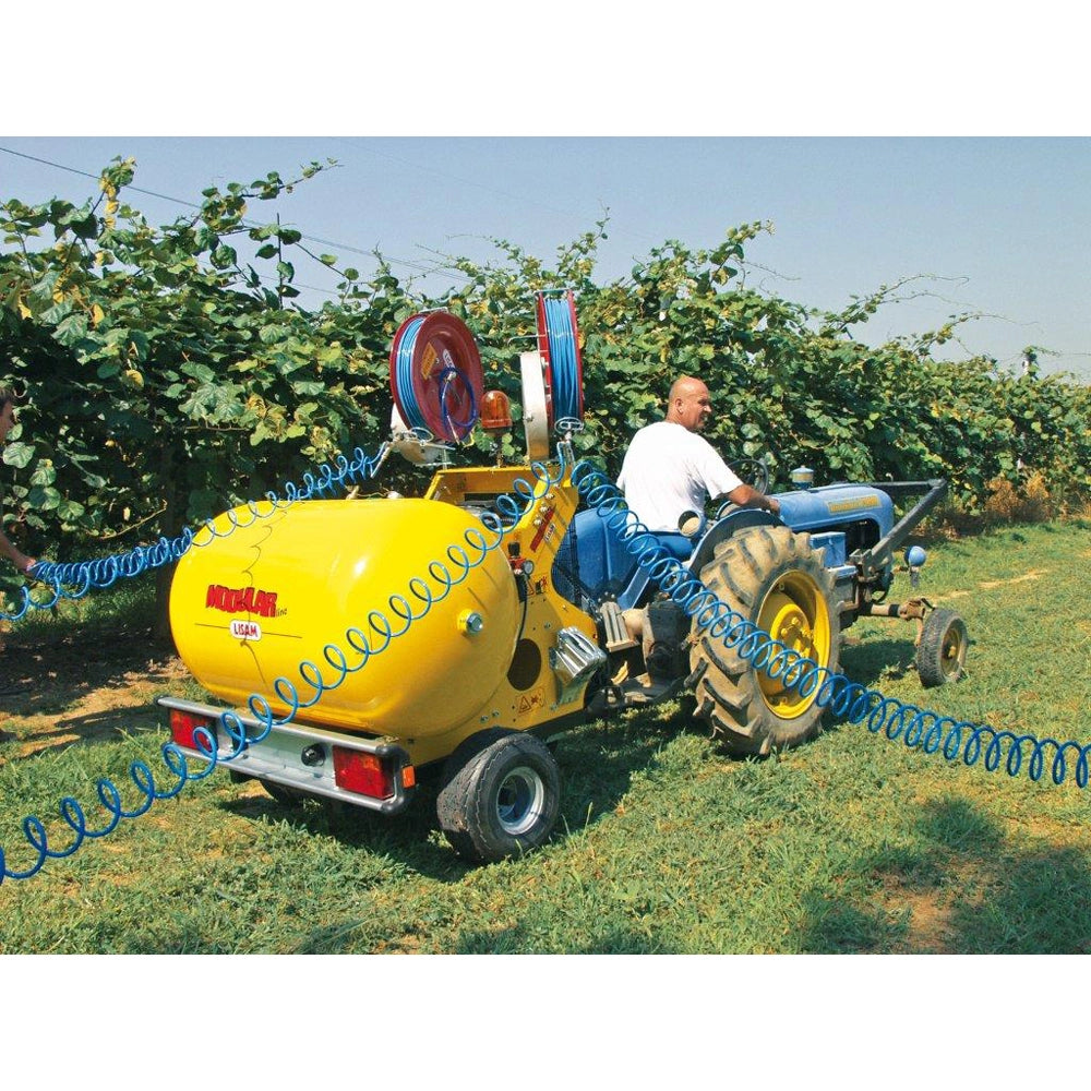 AVVOLGITUBO AVVOLGITORE MANUALE PER COMPRESSORI IN ALLUMINIO 100m AV/1 LISAM 