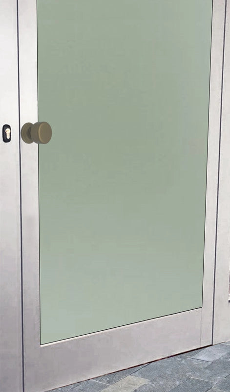 Pomolo fisso per porta SAGUATTI 175/50GB in alluminio bronzo satinato