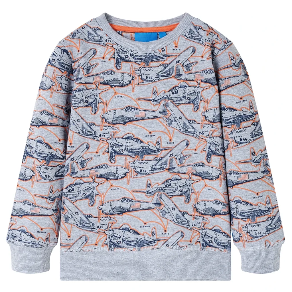 Felpa per Bambini Grigio M¨¦lange 104