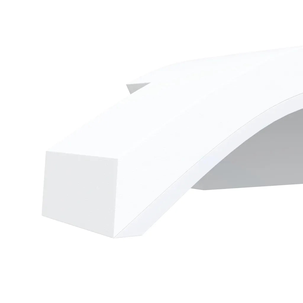 Applique per Esterni con LED 2 pz Bianche Alluminio Pressofuso CFW8169781
