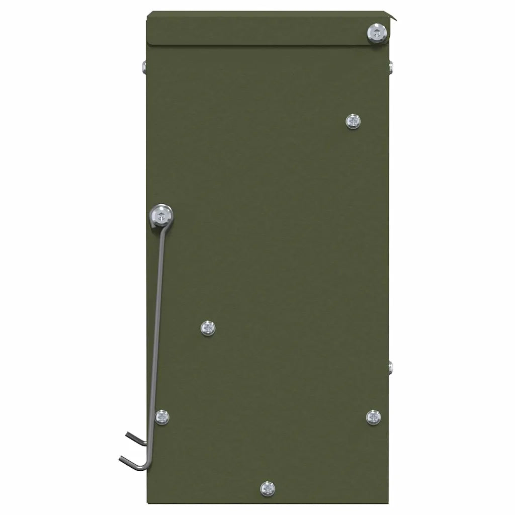 Mangiatore per conigli Verde oliva 12,5 x 12,5 x 25 cm CFW8998774