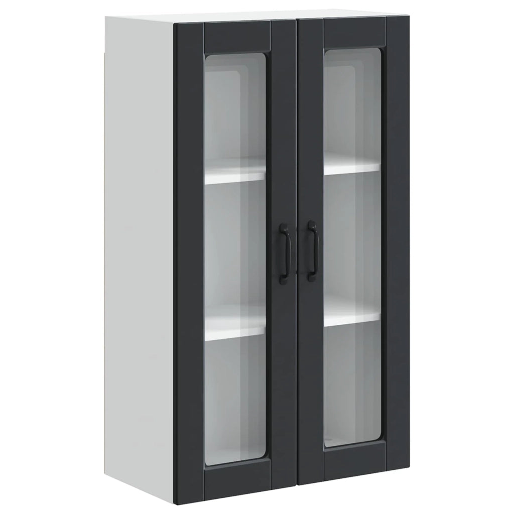 Mobile da cucina-Armadio da cucina Nero 60 x 31 x 100 cm Legno multistrato 232558