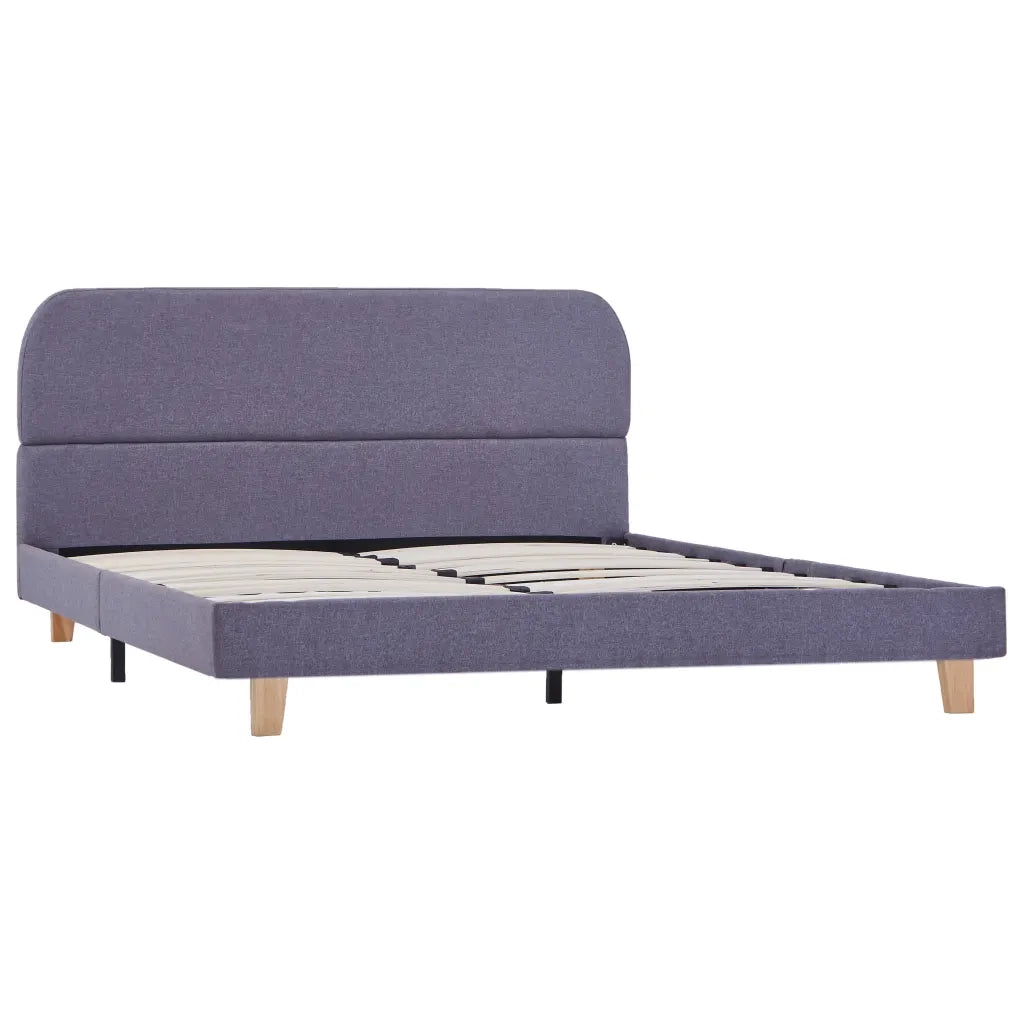 Giroletto senza Materasso Grigio Chiaro 140x200 cm Tessuto 280873