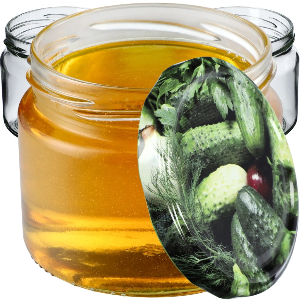 KADAX Sonka vasetti 330ml 50pz 82mm + coperchi "Cetrioli"