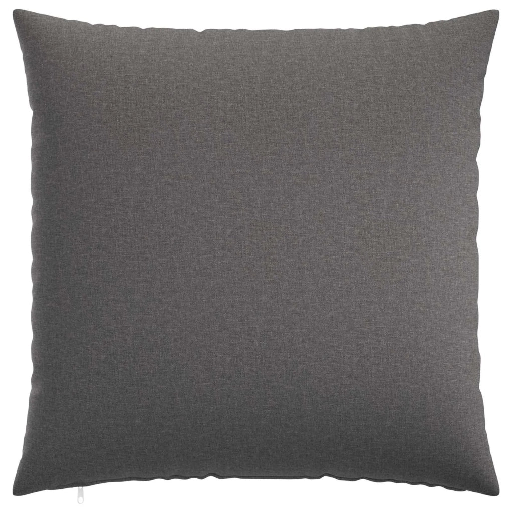 Federa 2 pz HEERLEN Grigio Chiaro 60 x 60 cm Tessuto 912517
