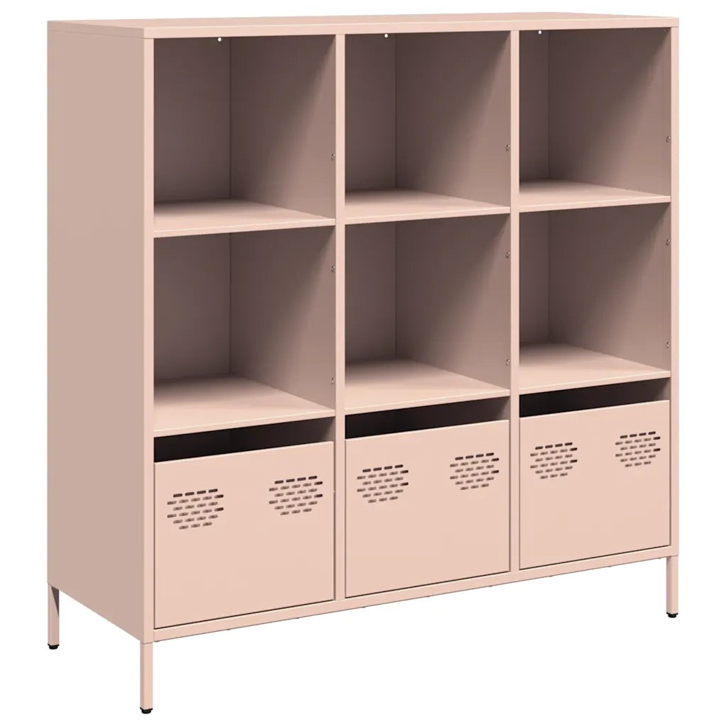 Credenza Rosa 101,5x39x103,5 cm in Acciaio 851389