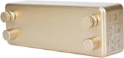 Doppia intrecciatrice per capi - Estensibile 4 m/13.1ft - Giallo oro.