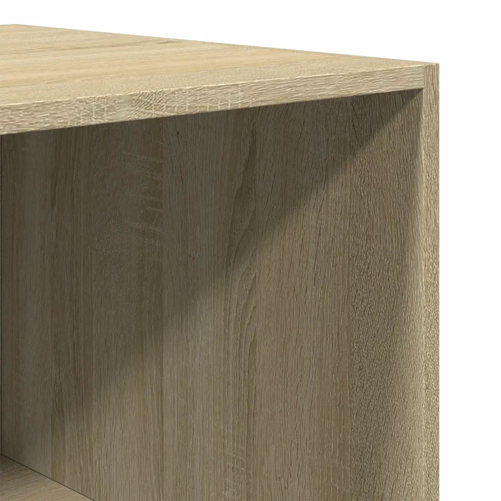 vidaXL Armadio Rovere Sonoma 80x50x200 cm in Legno Multistrato