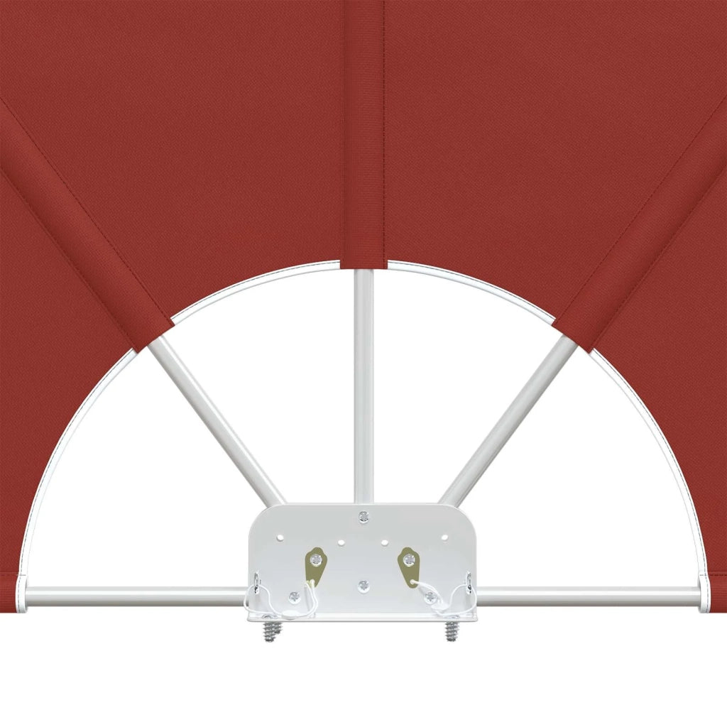 Tenda Laterale per Terrazza Pieghevole Terracotta 300x200 cm 44573