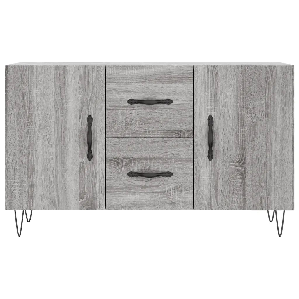 Credenza-Buffet-Armadio da cucina Grigio Sonoma 100x36x60 cm in Legno Multistrato 311708