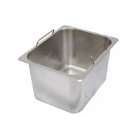 Friggitrice professionale da cucina 2 vasche 13 litri vasca estraibile con timer acciaio inox 14_0010263