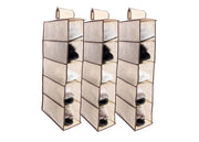 Organizer Spazio Cassetti Armadio Organizzatore Guardaroba Vani Scatola Pieghevole - 10 Pezzi - 5 Vani
