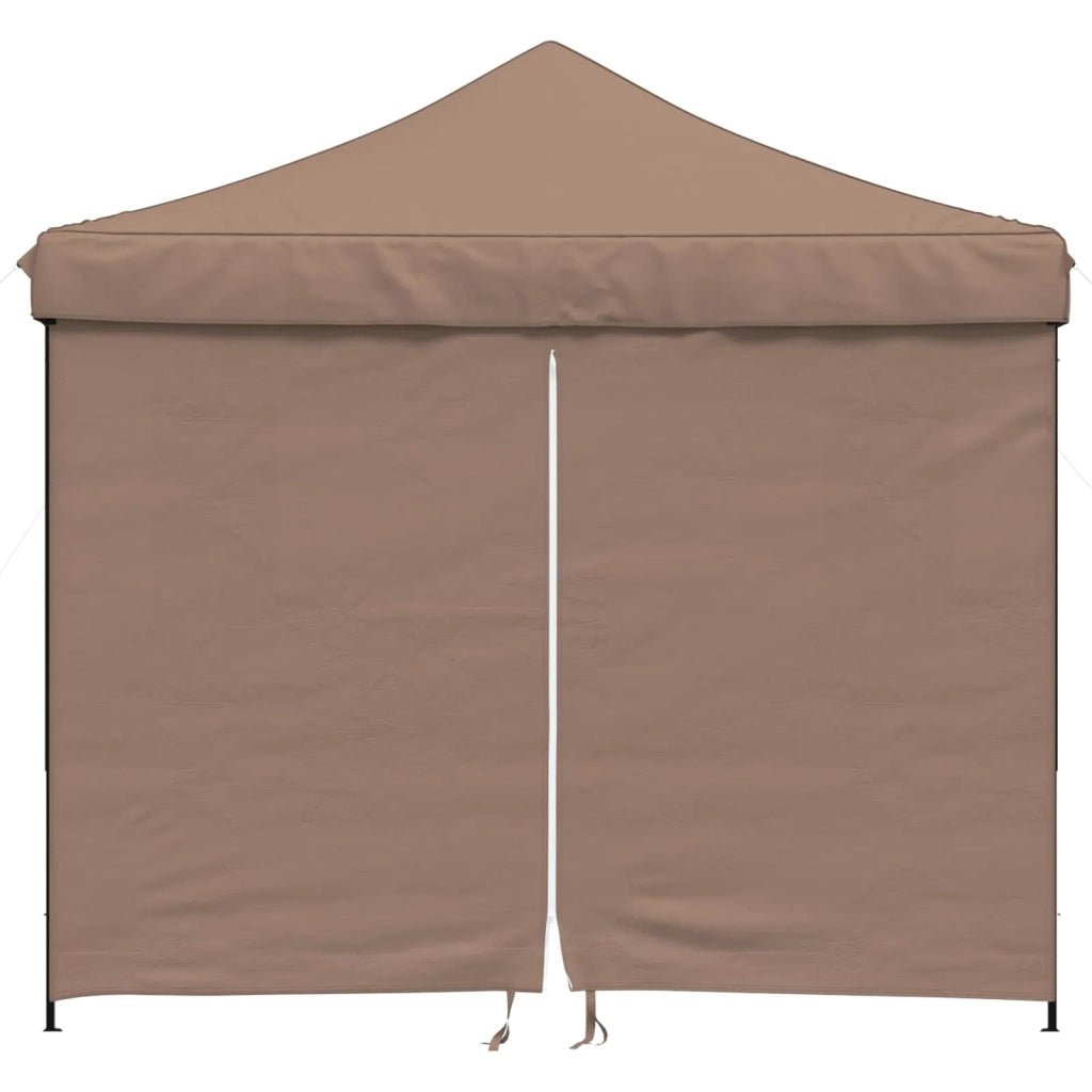 Tenda Party Marrone 292 x 292 x 315 cm Tessuto Oxford