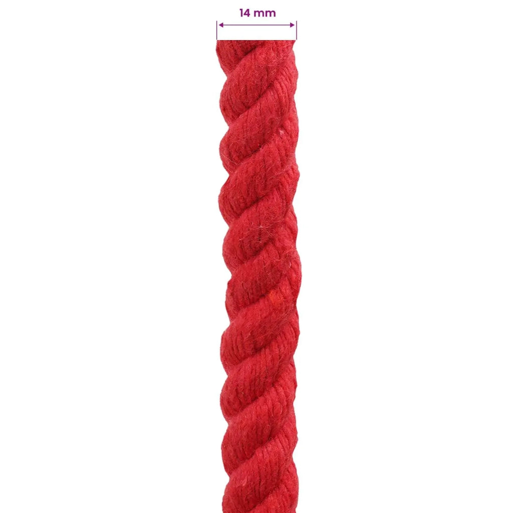 Corda Rosso 1,4 x 1,4 x 25000 cm Cotone 42011918
