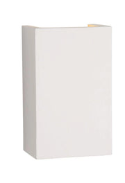 Lucide Gipsy applique in gesso bianco 1 luce G9 40W
