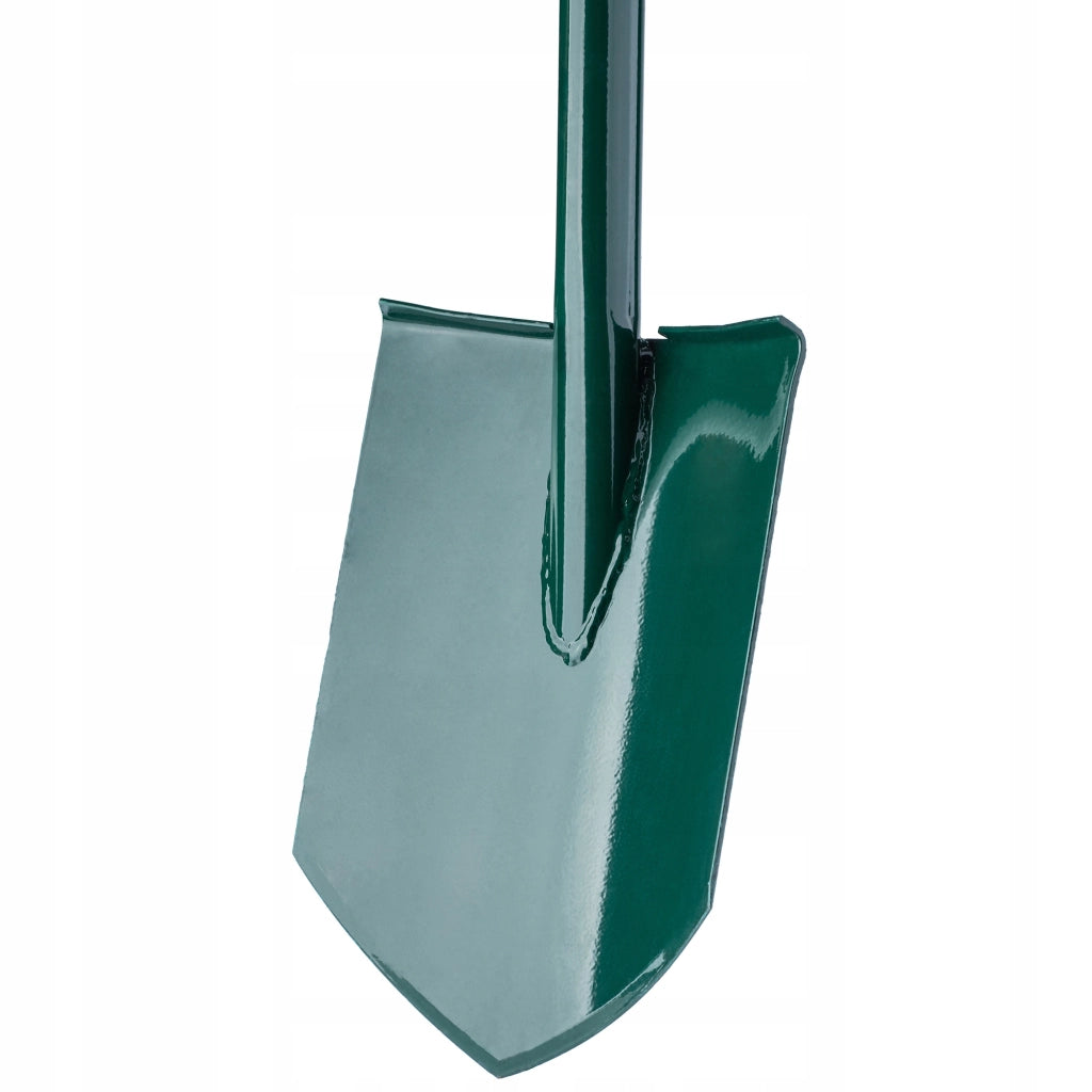 Pala da giardino KADAX con lama affilata per scavare e piantare, manico in metallo, lunghezza 118 cm.