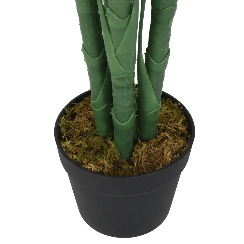 Palma Artificiale 28 Foglie 120 cm Verde 359005