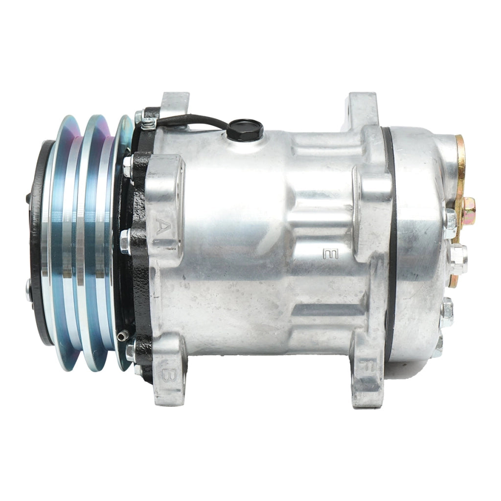 Compressore aria condizionata A/C per Massey Ferguson, Claas, Landini codice OEM 3157920, 3159720, 3712528M2, 3782613M2, 3386861M1