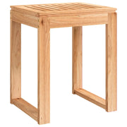 Sgabello da Bagno 40x30x46 cm in Legno Massello di Noce CFW2415882