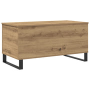 Tavolino salotto | Tavolino da caff¨¨ | Tavolino da Soggiorno Rovere Artigianale 90x44,5x45 cm in Truciolato