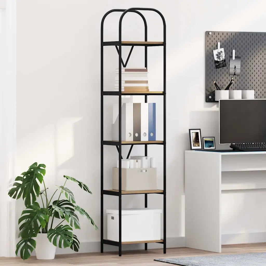 Libreria Rovere artigianale 40 x 30 x 183 cm Legno multistrato 879874