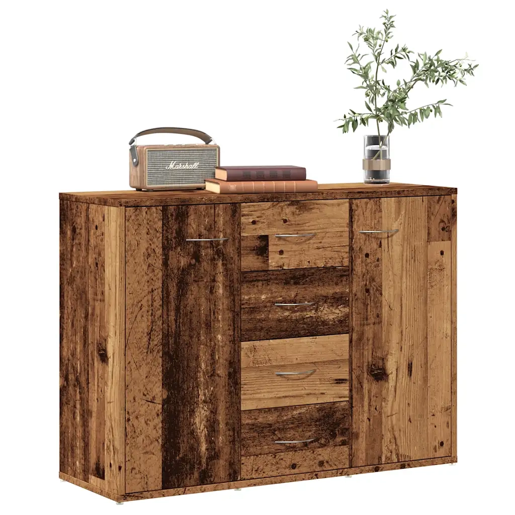 Credenza Legno Antico 88x30x64 cm in Legno Multistrato 855892