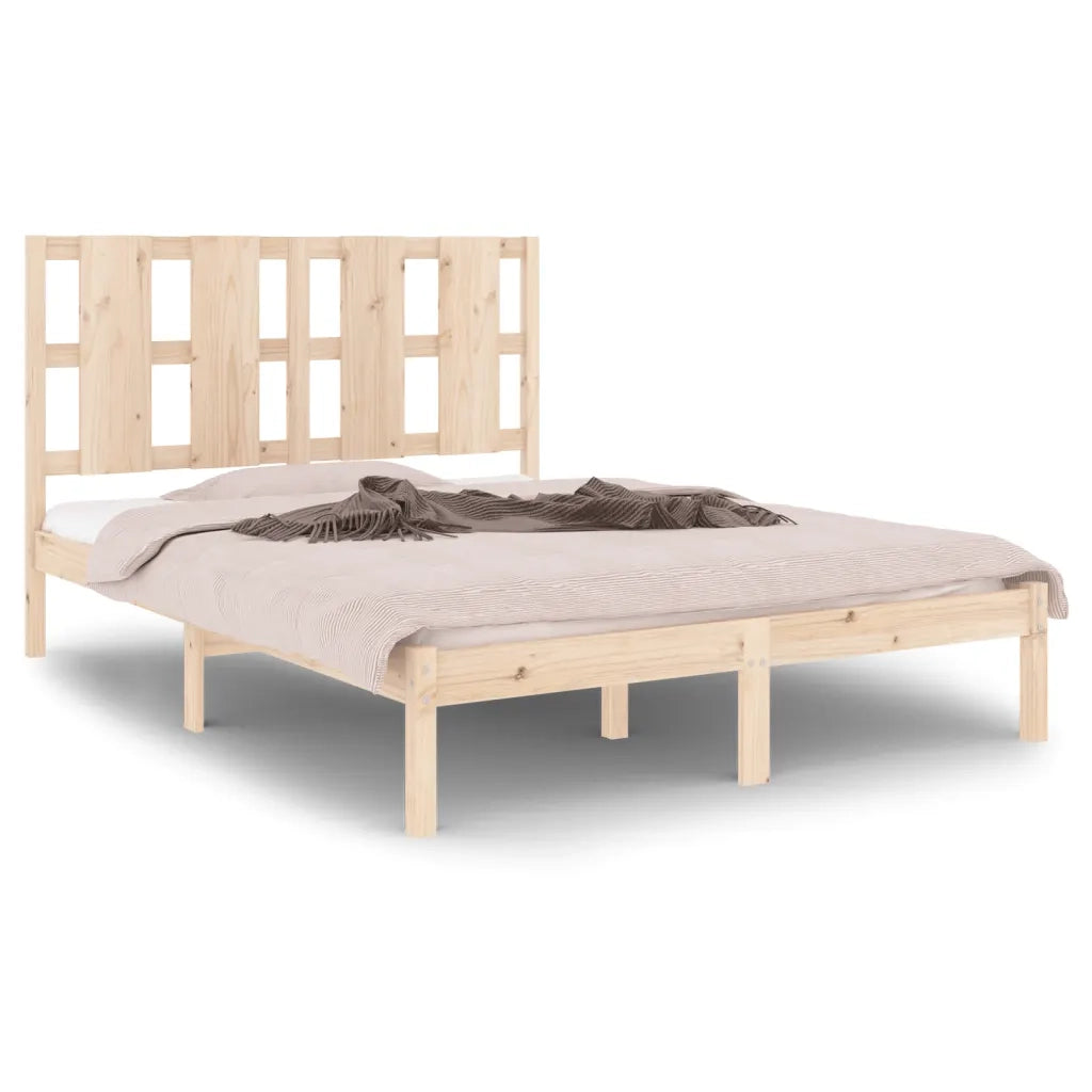 Giroletto senza Materasso-Struttura Letto 120x200 cm in Legno Massello di Pino 323472