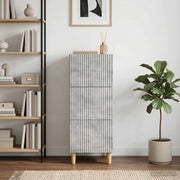 Mobile con Cassetti Grigio Cemento 33 x 34,5 x 90 cm 894618