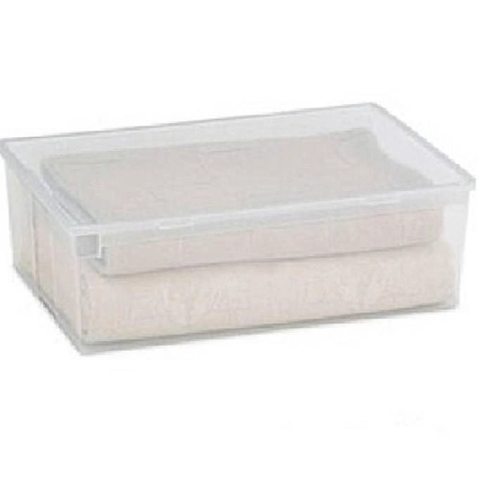 Terry Store-Age Scatola Leggera Trasparente con Coperchio XL