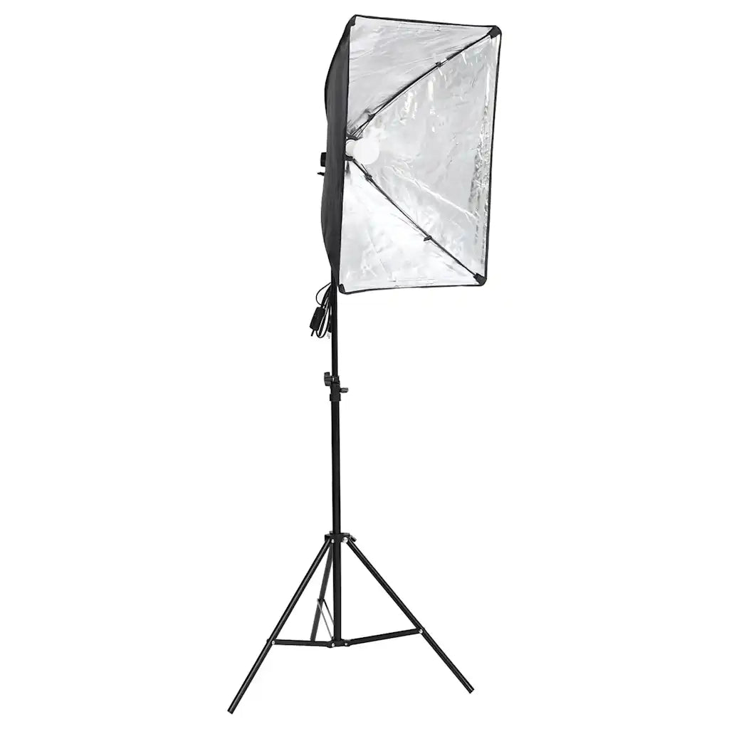 Kit per Studio Fotografico con Luce Softbox e Fondale CFW2364804