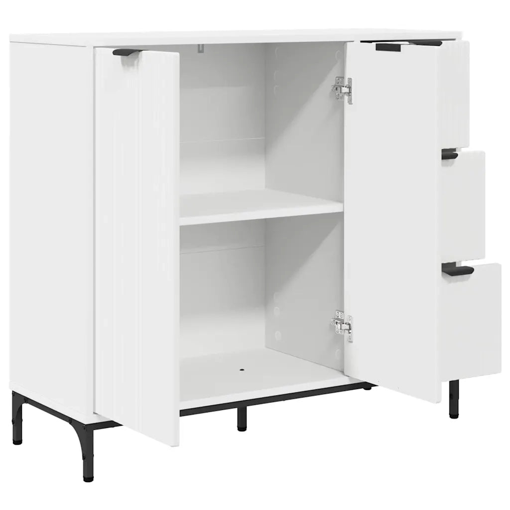 Credenza Bianco 89,5 x 33 x 82 cm Legno multistrato 883454