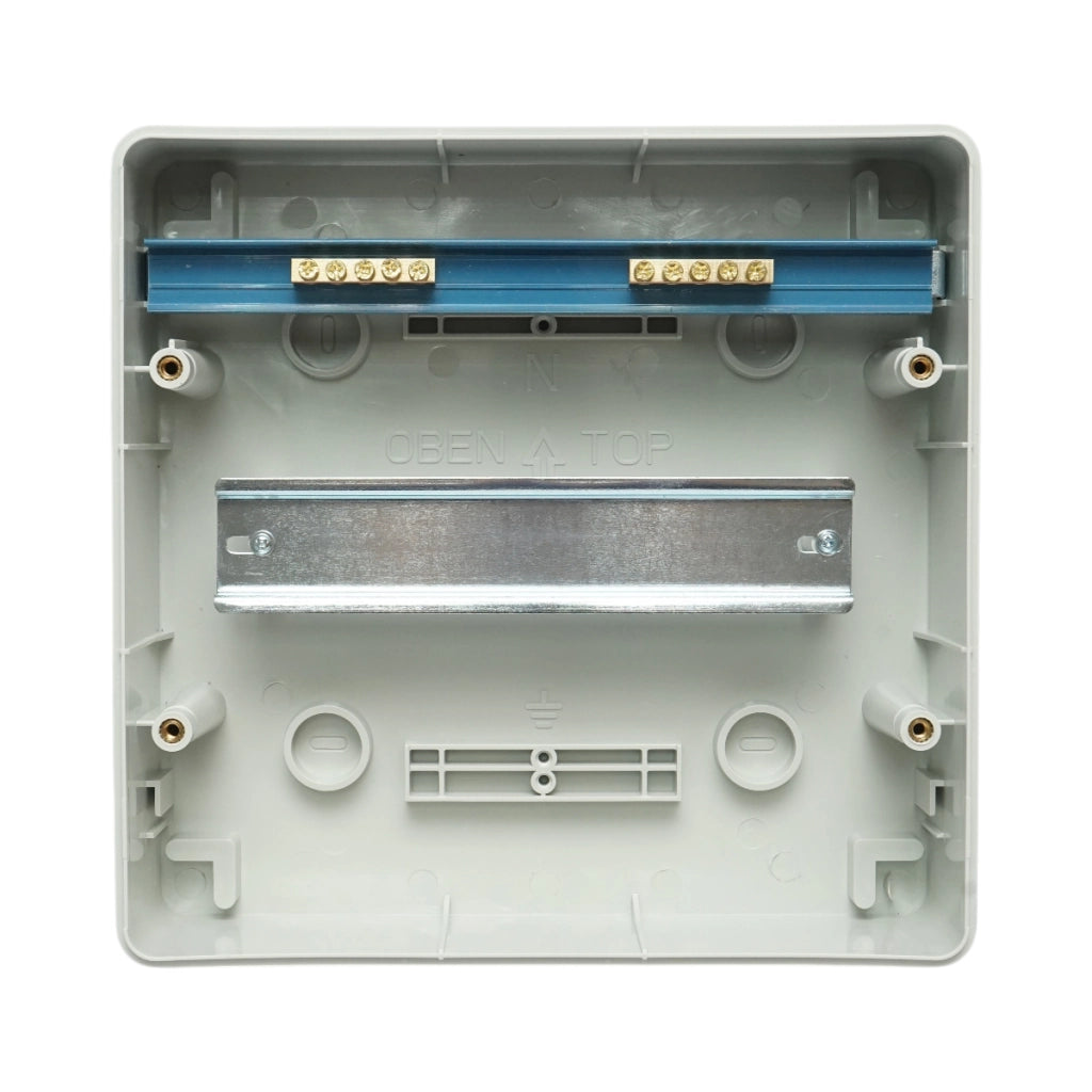 Pannello portafusibili applicato PT 1 fila, 8 moduli IP65 Breckner Germany