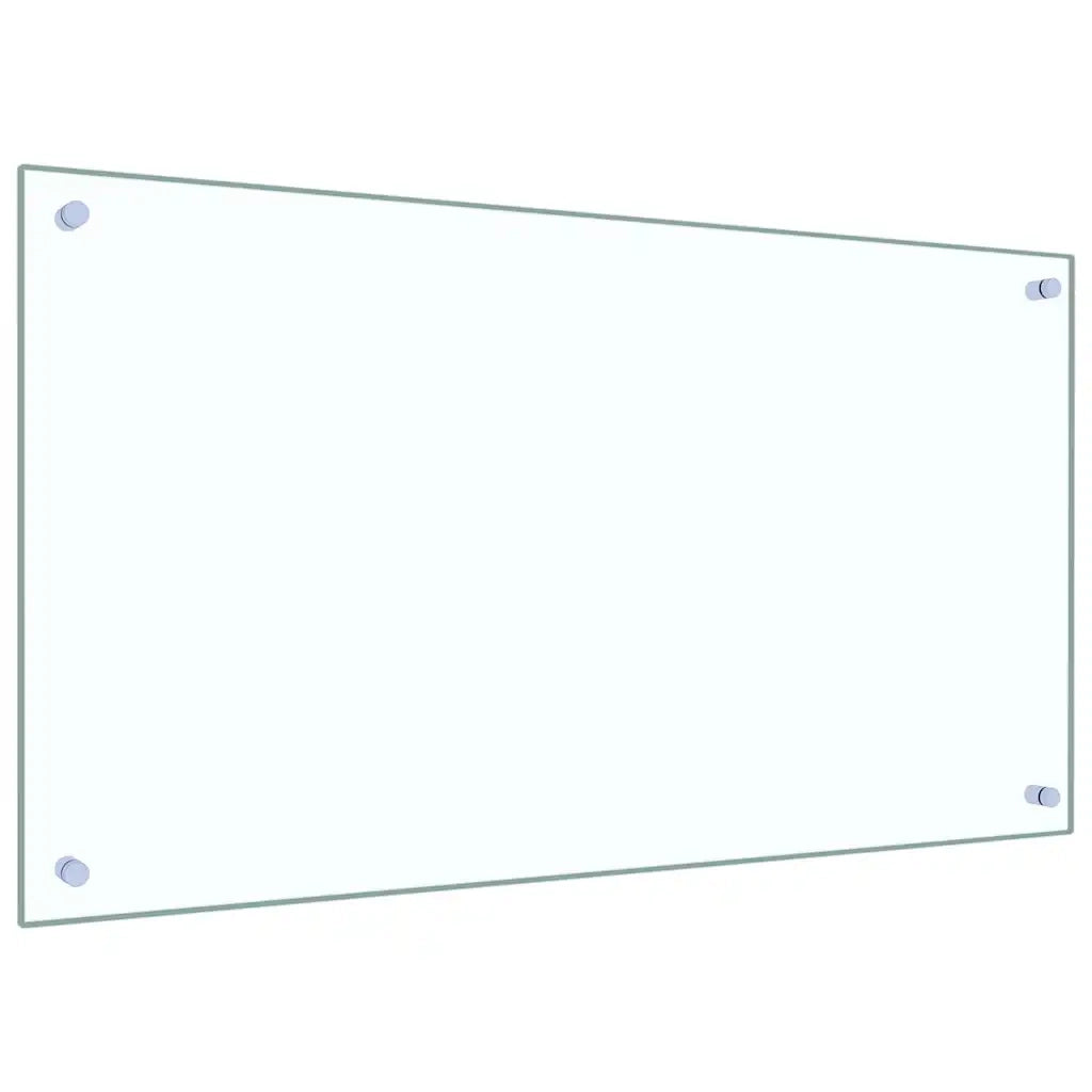 Schienale da cucina 2 pz Trasparente 90 x 50 cm CFW3930728
