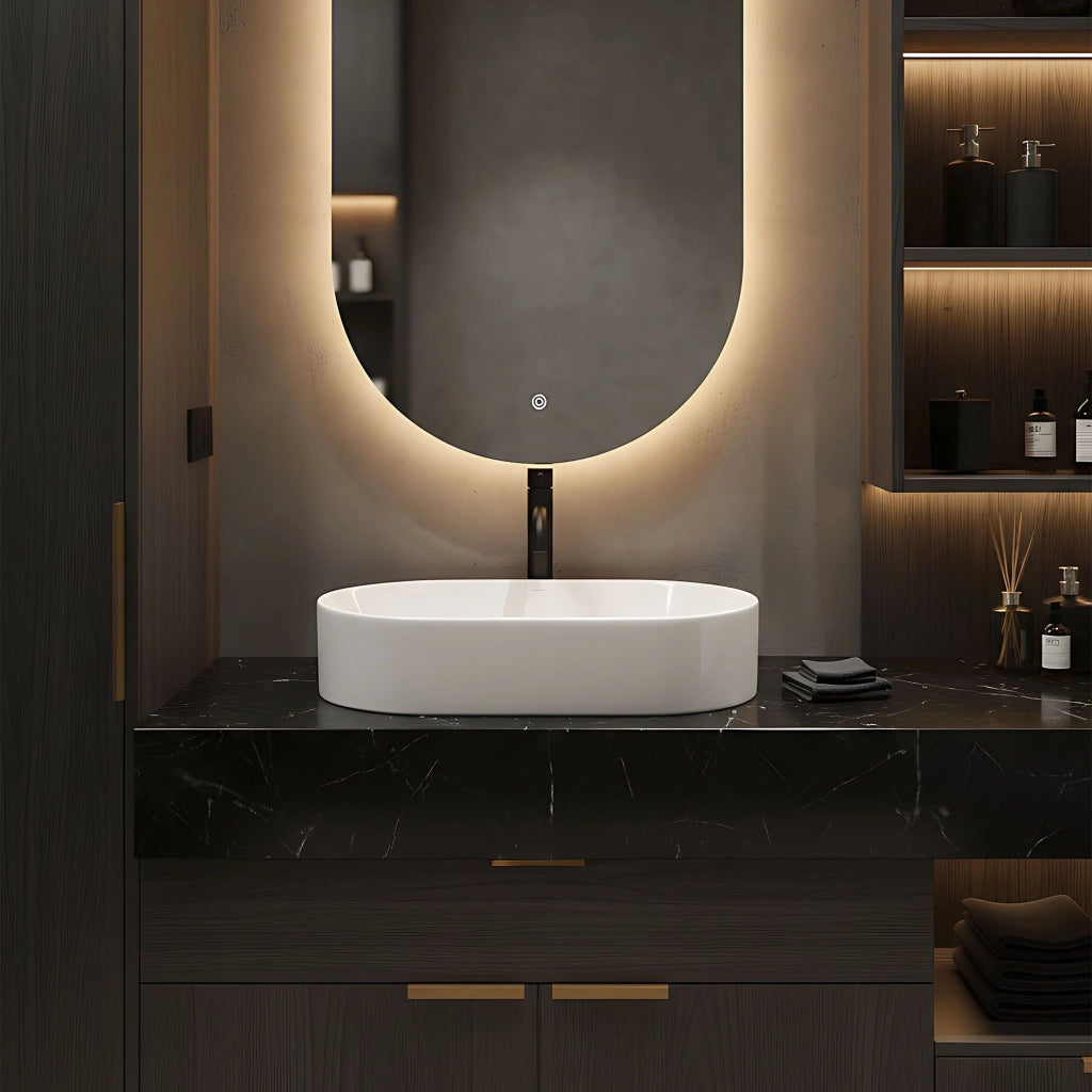 Lavabo Da Appoggio Rea Layla 50