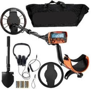 Metaaldetector IP68 Acqua Resistente - Frequenza 7.2KHZ - Portata 104 a 132cm - Materiale ABS - Inclusa Cuffia Acustica e Spatola - Mod. senza marchio