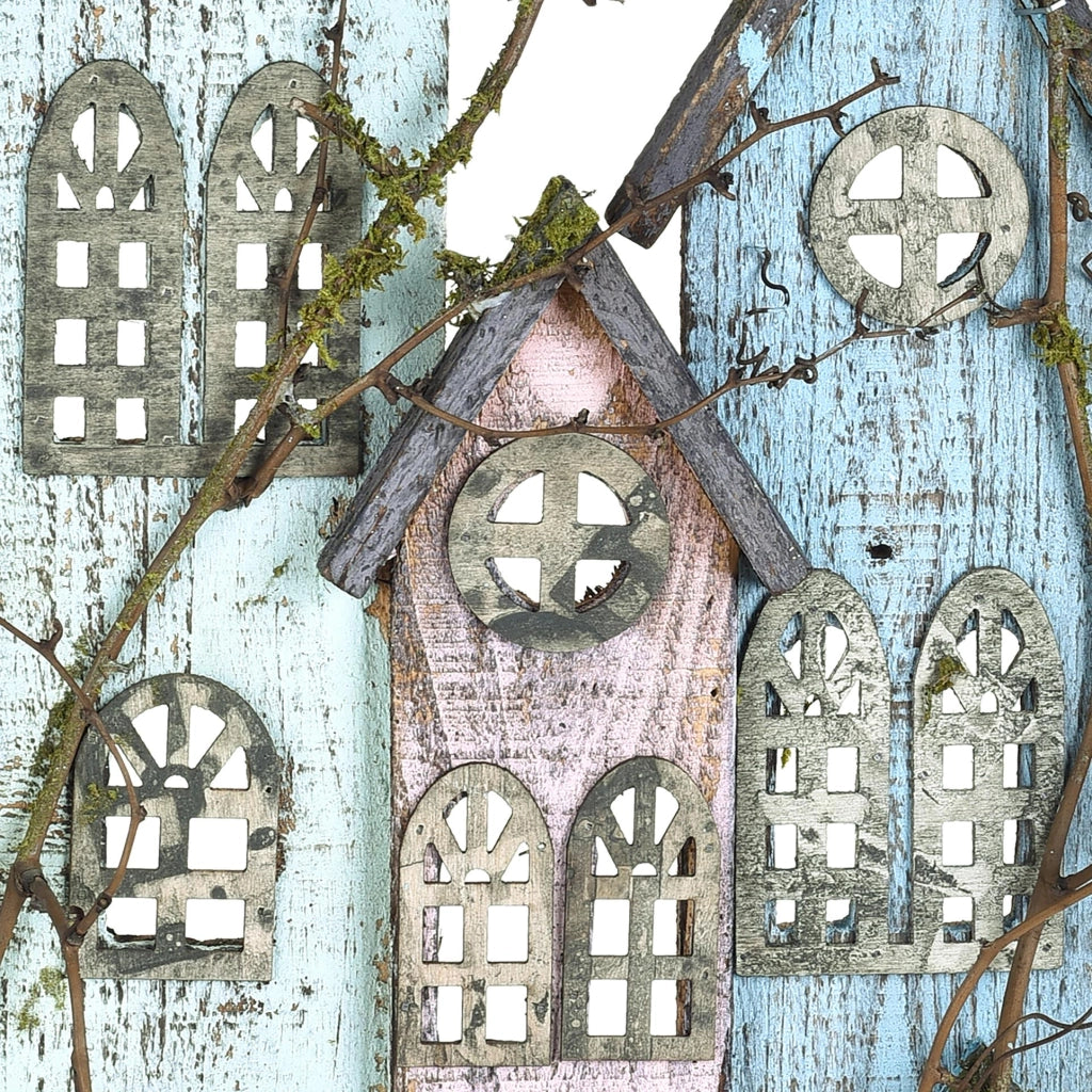 Villaggio Legno 26 H 56 cm