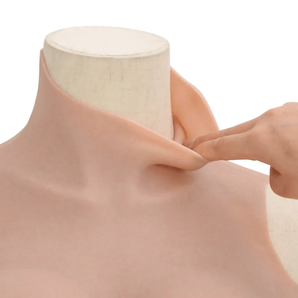 Corpetto in Silicone Naturale Coppa D