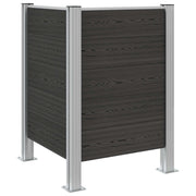 Recinzione Contenitore per Rifiuti Grigio 85 x 85 x 115 cm CFW6540126