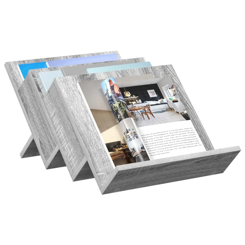 Scaffale per riviste Grigio Sonoma 53 x 40 x 28,5 cm CFW9041776