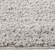 Tappeto Shaggy Grigio Chiaro 80x150 cm Antiscivolo 340382