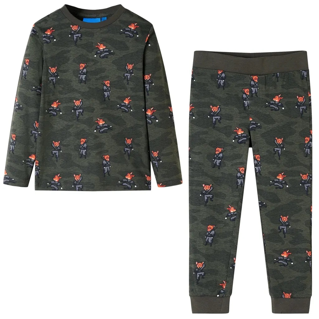Pigiama per Bambini a Maniche Lunghe Cachi 140cod mxl 109379
