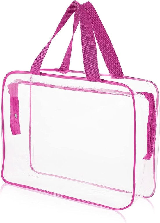 Borsa trasparente da trasporto e bag per allenamento, per uso lavorativo, giochi sportivi e concerti