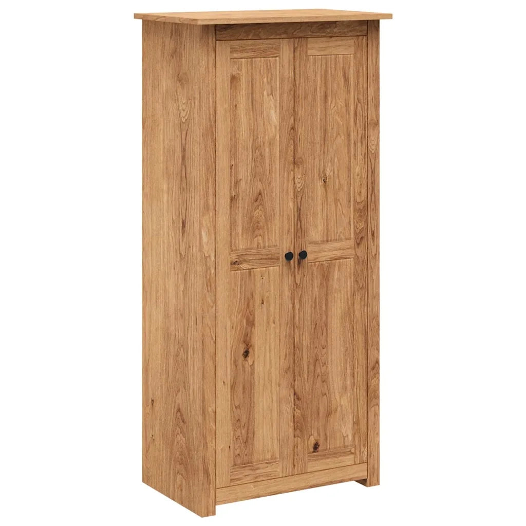 Armadio 80x50x171,5 cm in Legno Massello Pino Panama Range CFW2207985
